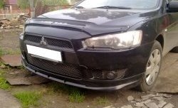 Накладка переднего бампера Elegance Mitsubishi Lancer CY седан дорестайлинг (2007-2010)