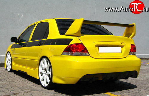 10 699 р. Антикрыло Accolade Evo Mitsubishi Lancer 9 2-ой рестайлинг седан (2005-2009) (Неокрашенный)  с доставкой в г. Владивосток