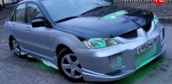 6 699 р. Передний бампер OS Mitsubishi Lancer 9 1-ый рестайлинг седан (2003-2005)  с доставкой в г. Владивосток. Увеличить фотографию 2