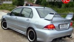 4 099 р. Пороги накладки Underground Mitsubishi Lancer 9 1-ый рестайлинг универсал (2003-2005) (Неокрашенные)  с доставкой в г. Владивосток. Увеличить фотографию 2