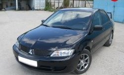 869 р. Комплект широких ресничек Evo V2 Mitsubishi Lancer 9 CS седан 1-ый рестайлинг (2003-2005) (Неокрашенные)  с доставкой в г. Владивосток. Увеличить фотографию 3