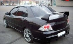 8 299 р. Спойлер в стиле Evo var №2 (средний) Mitsubishi Lancer 9 2-ой рестайлинг седан (2005-2009) (Неокрашенный)  с доставкой в г. Владивосток. Увеличить фотографию 4