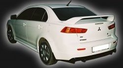 5 999 р. Пороги накладки GT Dynamics Mitsubishi Lancer 10 хэтчбэк дорестайлинг (2007-2010) (Неокрашенные)  с доставкой в г. Владивосток. Увеличить фотографию 2