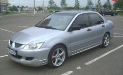 5 999 р. Пороги накладки EGR Mitsubishi Lancer 9 1-ый рестайлинг универсал (2003-2005) (Неокрашенные)  с доставкой в г. Владивосток. Увеличить фотографию 4