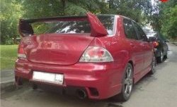 21 999 р. Крышка багажника Evo Mitsubishi Lancer 9 1-ый рестайлинг седан (2003-2005) (Неокрашенная)  с доставкой в г. Владивосток. Увеличить фотографию 3