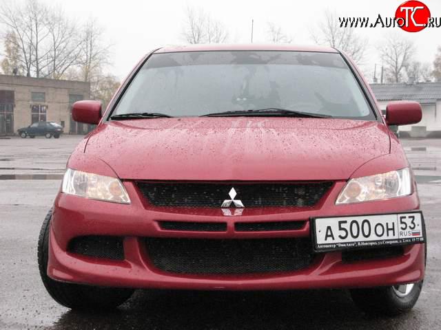 7 999 р. Передний бампер на Mitsubishi Lancer 9 1-ый рестайлинг седан (2003-2005)  с доставкой в г. Владивосток