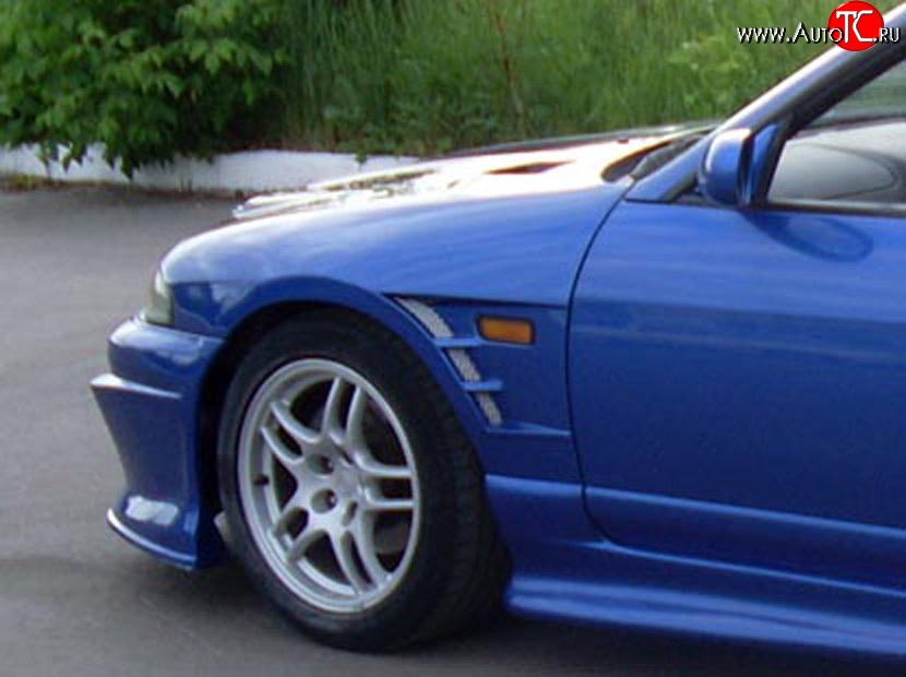 10 949 р. Передние крылья DoLuck Nissan Skyline R33 (1993-1998) (Неокрашенные)  с доставкой в г. Владивосток