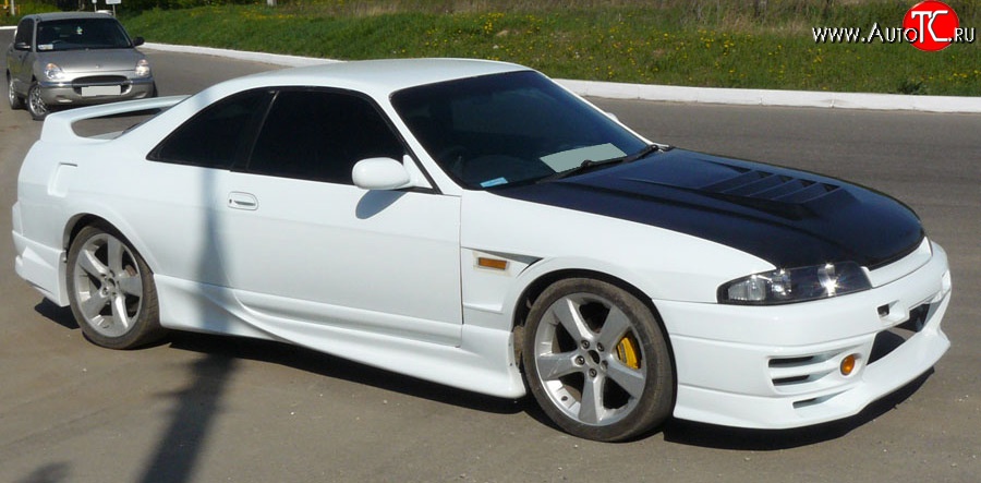 10 949 р. Передние крылья Drift style Nissan Skyline R33 (1993-1998) (Неокрашенные)  с доставкой в г. Владивосток