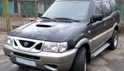 8 149 р. Передний бампер Standart Nissan Terrano2 R20 2-ой рестайлинг (1999-2006) (Неокрашенный)  с доставкой в г. Владивосток. Увеличить фотографию 3