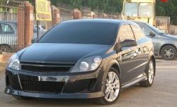 10 399 р. Передний бампер DM-Style  Opel Astra  H GTC (2004-2011) хэтчбек 3 дв. дорестайлинг, хэтчбек 3 дв. рестайлинг (Без сетки, Неокрашенный)  с доставкой в г. Владивосток. Увеличить фотографию 3