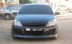 10 399 р. Передний бампер DM-Style  Opel Astra  H GTC (2004-2011) хэтчбек 3 дв. дорестайлинг, хэтчбек 3 дв. рестайлинг (Без сетки, Неокрашенный)  с доставкой в г. Владивосток. Увеличить фотографию 4