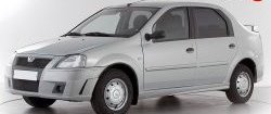 4 249 р. Передний бампер Классик 2 Renault Logan 1 дорестайлинг (2004-2010) (Неокрашенный)  с доставкой в г. Владивосток. Увеличить фотографию 2