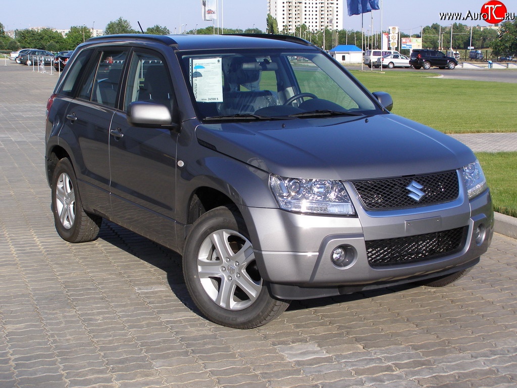 13 199 р. Передний бампер Standart Suzuki Grand Vitara JT 5 дверей дорестайлинг (2005-2008)  с доставкой в г. Владивосток