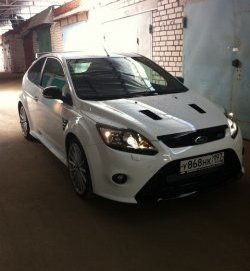 2 499 р. Комплект жабер на капот RS (под окраску) Subaru Impreza GJ седан (2012-2017) (Неокрашенные)  с доставкой в г. Владивосток. Увеличить фотографию 5