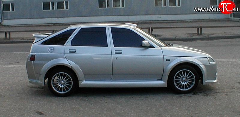 5 199 р. Арки крыльев X1 Лада 2110 седан (1995-2007) (Неокрашенные)  с доставкой в г. Владивосток