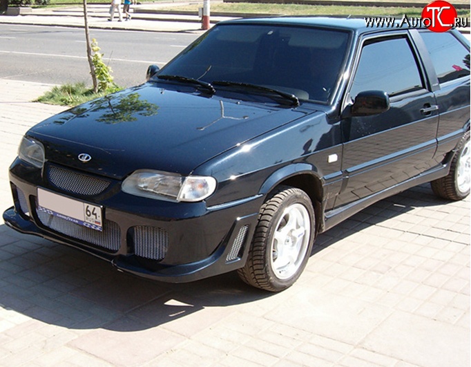 3 099 р. Передний бампер M-VRS Лада 2114 (2001-2014) (Неокрашенный)  с доставкой в г. Владивосток