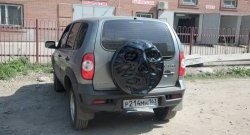 3 899 р. Чехол запасного колеса Трофей Снайпера  Chevrolet Niva  2123 (2002-2020), Лада 2123 (Нива Шевроле) (2002-2021), Лада Нива Трэвел (2021-2024) (Неокрашенный)  с доставкой в г. Владивосток. Увеличить фотографию 8