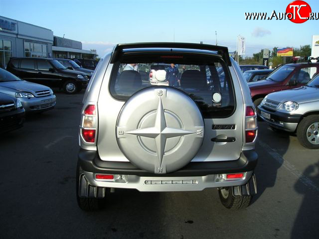 209 р. Комплект накладок на фонари (до 2009 г) Трофи Chevrolet Niva 2123 дорестайлинг (2002-2008) (Неокрашенные)  с доставкой в г. Владивосток