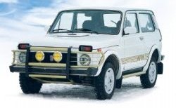 Накладка на капот НИВА-Кураж Subaru Forester SF дорестайлинг (1997-2000)