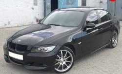 5 999 р. Накладка переднего бампера AC Shnitzer  BMW 3 серия  E90 (2004-2008) седан дорестайлинг (Неокрашенная)  с доставкой в г. Владивосток. Увеличить фотографию 1