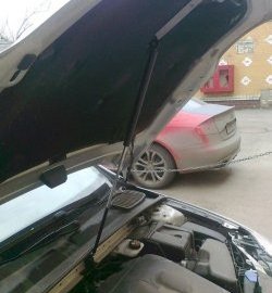 2 969 р. Упор капота Sport Ford Mondeo Mk4,BD дорестайлинг, седан (2007-2010)  с доставкой в г. Владивосток. Увеличить фотографию 3