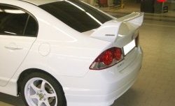 10 699 р. Антикрыло Mugen  Honda Civic  FD (2005-2011) седан дорестайлинг, седан рестайлинг (Неокрашенный)  с доставкой в г. Владивосток. Увеличить фотографию 5