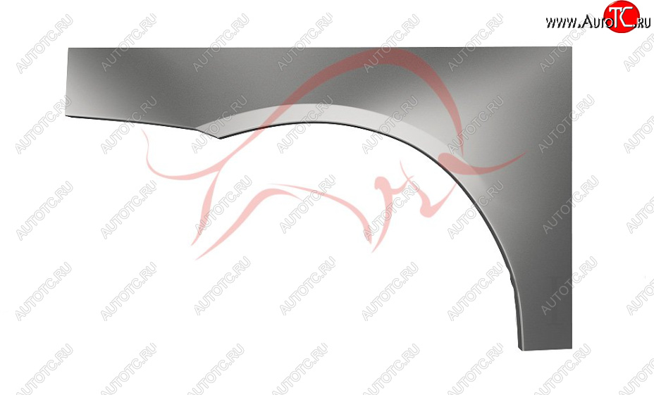 2 189 р. Правая задняя ремонтная арка (внешняя) Wisentbull  Alfa Romeo GT  937 (2003-2010)  с доставкой в г. Владивосток