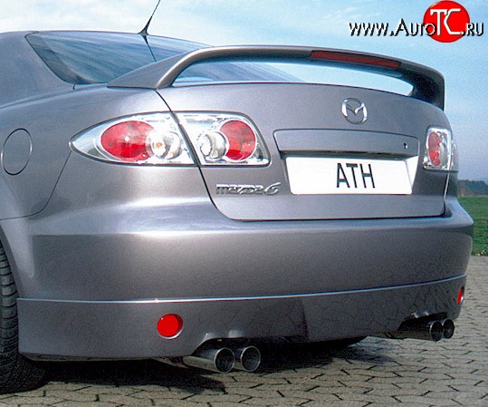 5 949 р. Спойлер ATH Mazda 6 GG седан дорестайлинг (2002-2005) (Неокрашенный)  с доставкой в г. Владивосток