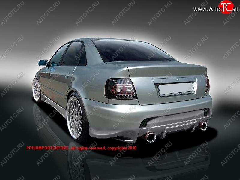 25 899 р. Задний бампер МК1 Audi A4 B5 8D2 седан 2-ой рестайлинг (1999-2001)  с доставкой в г. Владивосток