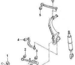 699 р. Полиуретановый сайлентблок нижнего поперечного рычага передней подвески Точка Опоры Audi A6 C5 дорестайлинг, седан (1997-2001)  с доставкой в г. Владивосток. Увеличить фотографию 2