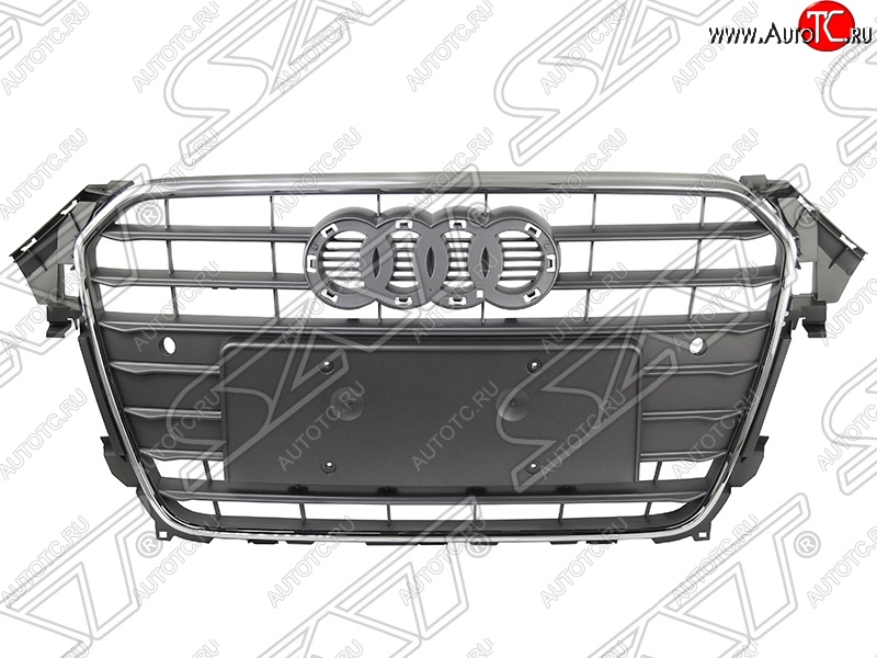 14 999 р. Решетка радиатора SAT  Audi A4  B8 (2011-2015) рестайлинг, седан, рестайлинг, универсал (Неокрашенная)  с доставкой в г. Владивосток