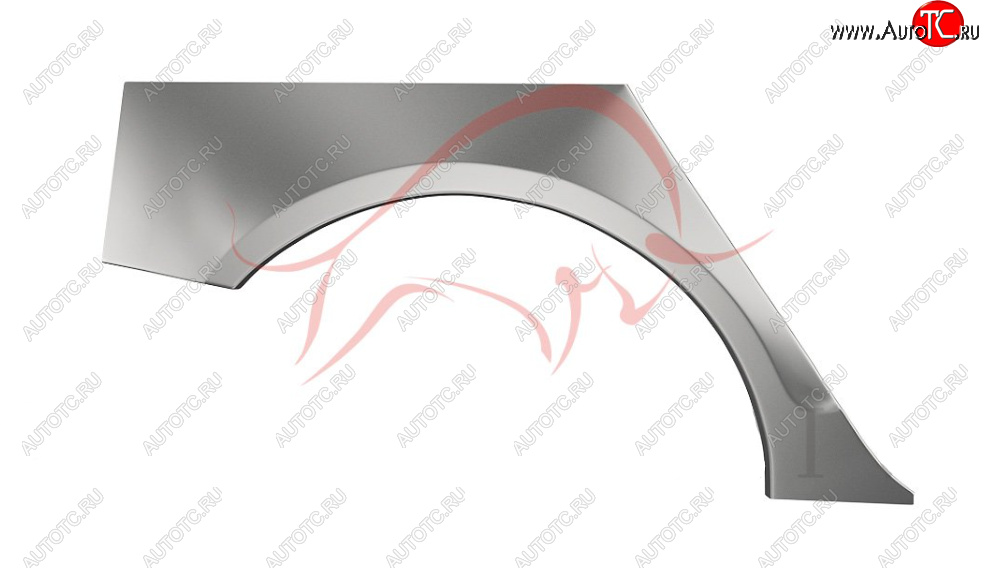 2 189 р. Правая задняя ремонтная арка (внешняя) Wisentbull Audi A4 B8 дорестайлинг, универсал (2007-2011)  с доставкой в г. Владивосток