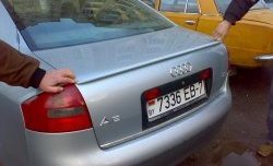 2 399 р. Лип-спойлер Борман Audi A6 C5 дорестайлинг, седан (1997-2001)  с доставкой в г. Владивосток. Увеличить фотографию 2