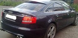 Козырёк на заднее лобовое стекло Sport Audi A6 C6 дорестайлинг, седан (2004-2008)