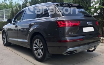 22 699 р. Фаркоп Aragon Audi Q7 4L дорестайлинг (2005-2009) (тип шара: V)  с доставкой в г. Владивосток. Увеличить фотографию 3