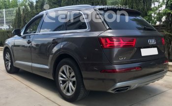 22 699 р. Фаркоп Aragon Audi Q7 4L дорестайлинг (2005-2009) (тип шара: V)  с доставкой в г. Владивосток. Увеличить фотографию 4