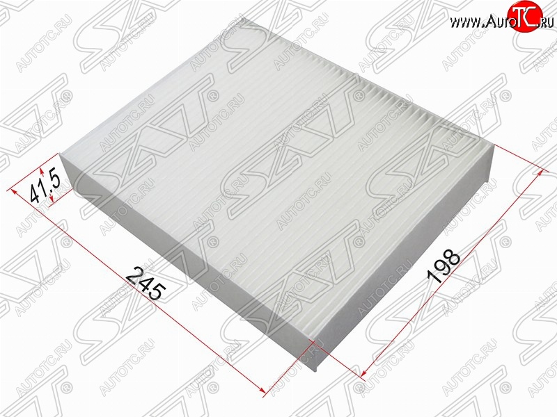 299 р. Фильтр салонный SAT (245х198х41.5 mm)  BMW 1 серия ( F21,  F20) - 4 серия  F32  с доставкой в г. Владивосток