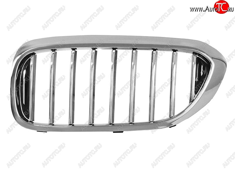 2 599 р. Решётка радиатора SAT  BMW 5 серия  G30 (2016-2020) дорестайлинг, седан (Хром)  с доставкой в г. Владивосток