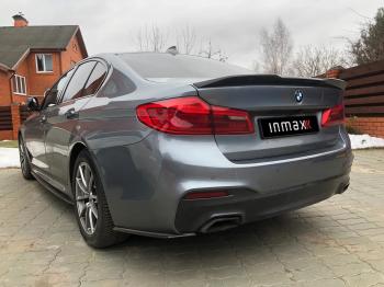 10 999 р. Пластиковые накладки M-порогов BMW 5 серия G30 дорестайлинг, седан (2016-2020)  с доставкой в г. Владивосток. Увеличить фотографию 11