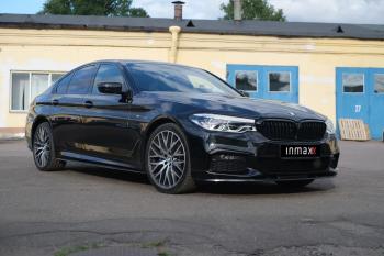 10 999 р. Пластиковые накладки M-порогов BMW 5 серия G30 дорестайлинг, седан (2016-2020)  с доставкой в г. Владивосток. Увеличить фотографию 12