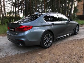 10 999 р. Пластиковые накладки M-порогов BMW 5 серия G30 дорестайлинг, седан (2016-2020)  с доставкой в г. Владивосток. Увеличить фотографию 23