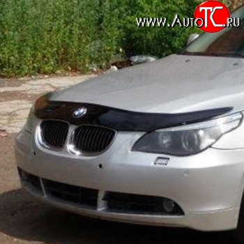 2 699 р. Дефлектор капота NovLine BMW 5 серия E60 седан дорестайлинг (2003-2007)  с доставкой в г. Владивосток