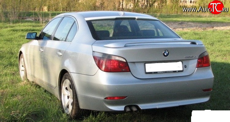 7 999 р. Спойлер Racing BMW 5 серия E60 седан дорестайлинг (2003-2007)  с доставкой в г. Владивосток