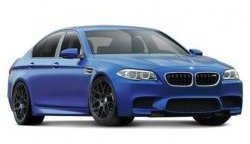 9 049 р. Пороги накладки M-Style BMW 5 серия F10 седан дорестайлинг (2009-2013) (Неокрашенные)  с доставкой в г. Владивосток. Увеличить фотографию 2