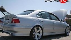 7 499 р. Накладка на задний бампер AC Schnitzer BMW 5 серия E39 седан рестайлинг (2000-2003) (Неокрашенная)  с доставкой в г. Владивосток. Увеличить фотографию 2