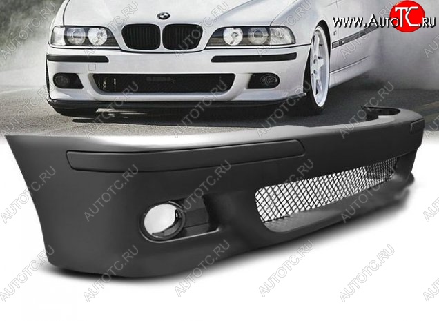 12 949 р. Передний бампер M5 Style BMW 5 серия E39 седан рестайлинг (2000-2003) (Неокрашенный)  с доставкой в г. Владивосток