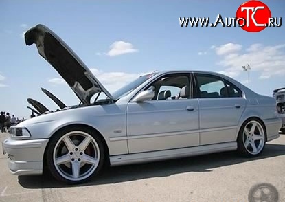 8 499 р. Пороги накладки AC Schnitzer BMW 5 серия E39 седан дорестайлинг (1995-2000) (Неокрашенные)  с доставкой в г. Владивосток