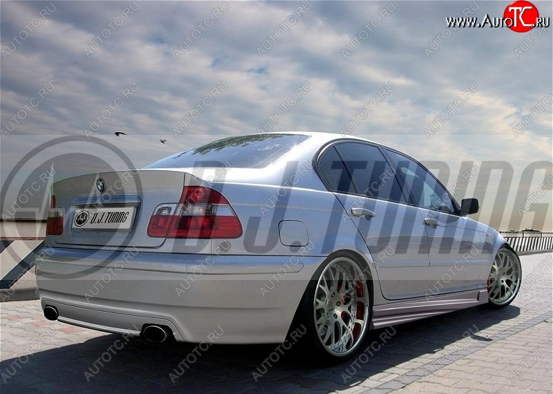 25 899 р. Задний бампер D.J. BMW 3 серия E46 седан дорестайлинг (1998-2001)  с доставкой в г. Владивосток