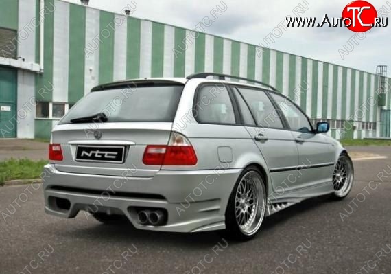 25 899 р. Задний бампер (универсал) NTC BMW 3 серия E46 седан дорестайлинг (1998-2001)  с доставкой в г. Владивосток