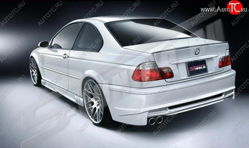 25 899 р. Задний бампер ST2 BMW 3 серия E46 седан дорестайлинг (1998-2001)  с доставкой в г. Владивосток